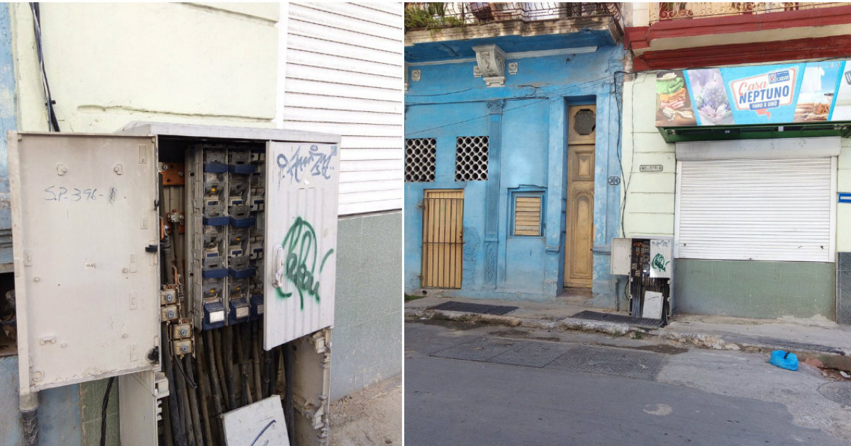 Estado del sistema eléctrico en La Habana © Cesar/Twitter