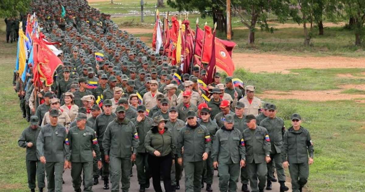 Militares venezolanos en una imagen de archivo © Twitter / Nicolás Maduro