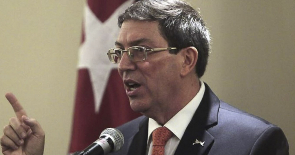 Bruno Rodríguez Parrilla, ministro de Relaciones Exteriores de Cuba © Prensa Latina