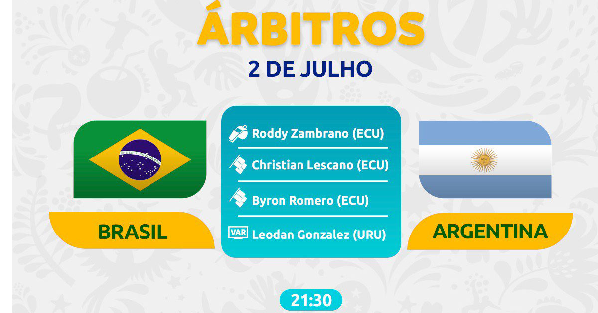 Copa América © Twitter/ Copa América