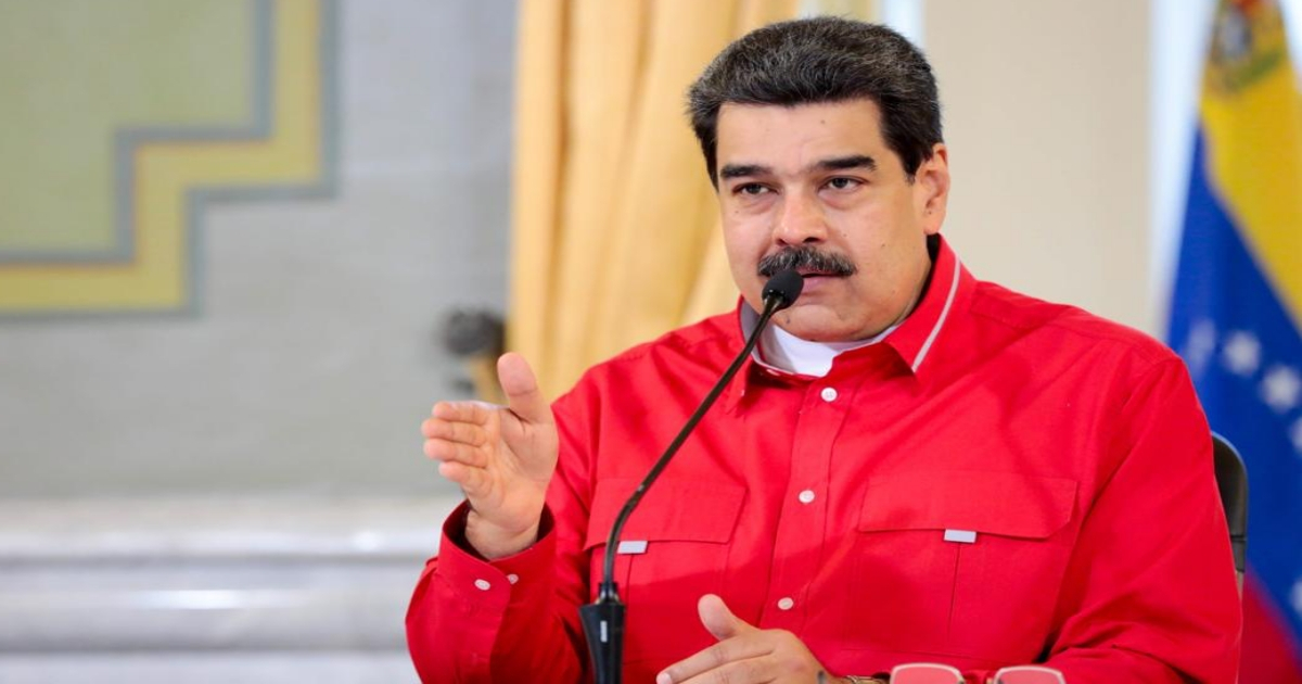 Nicolás Maduro, en una conferencia © Twitter / Nicolás Maduro 