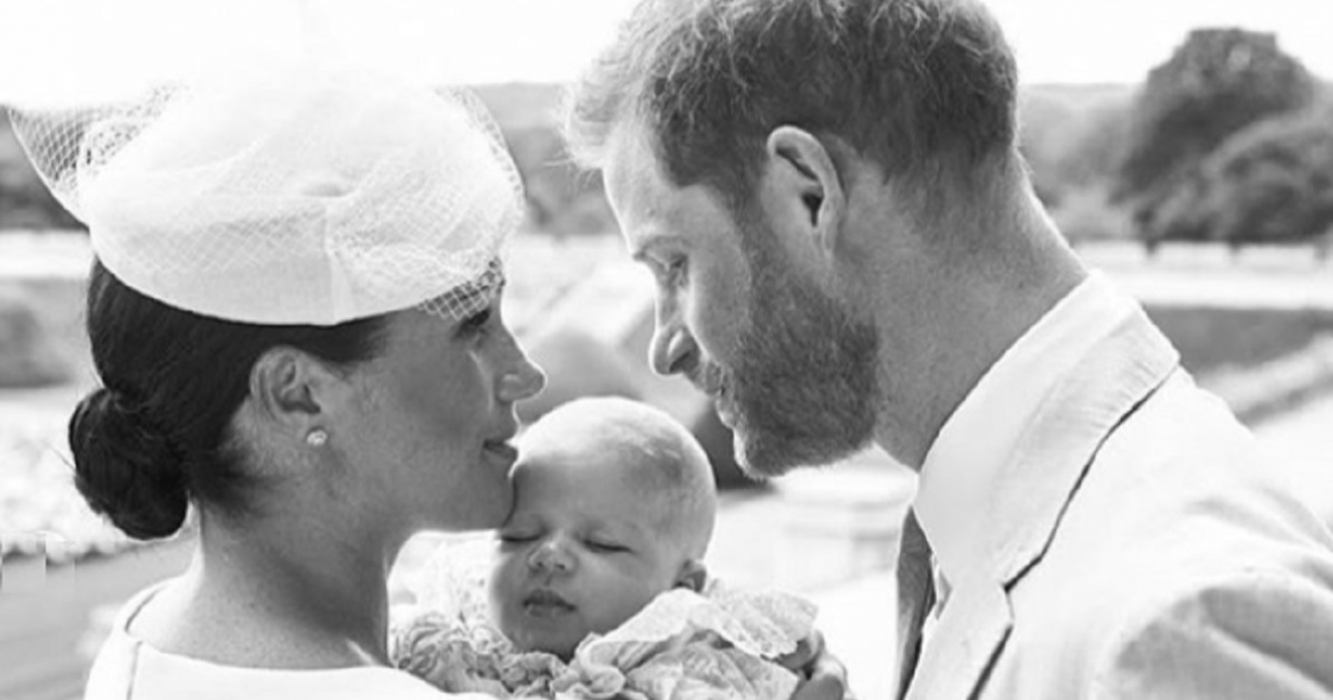 Meghan y Harry con su bebé © Instagram / Sussex Royal