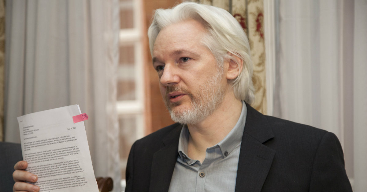Julian Assange, fundador de WikiLeaks © Flickr / Cancillería del Ecuador