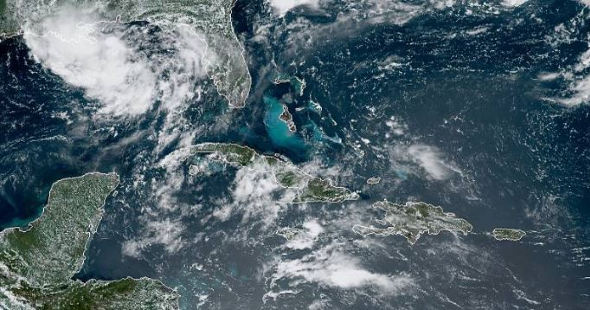 Imagen de Satélite del Golfo de México © National Hurricane Center