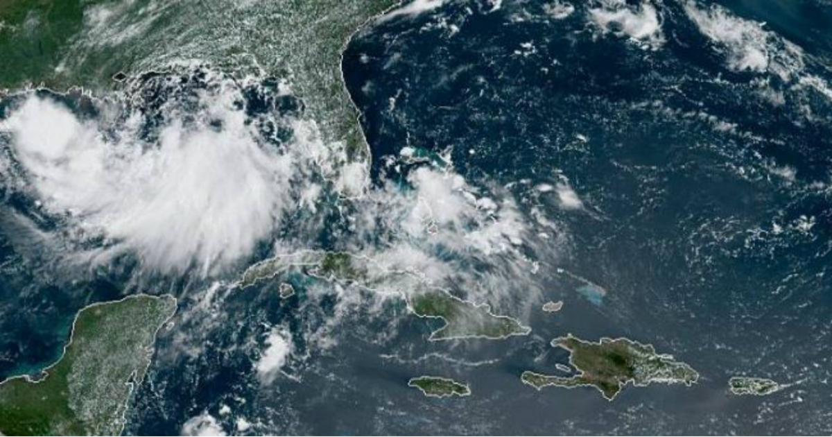 Imagen de satélite de este jueves 11 de julio © NOAA