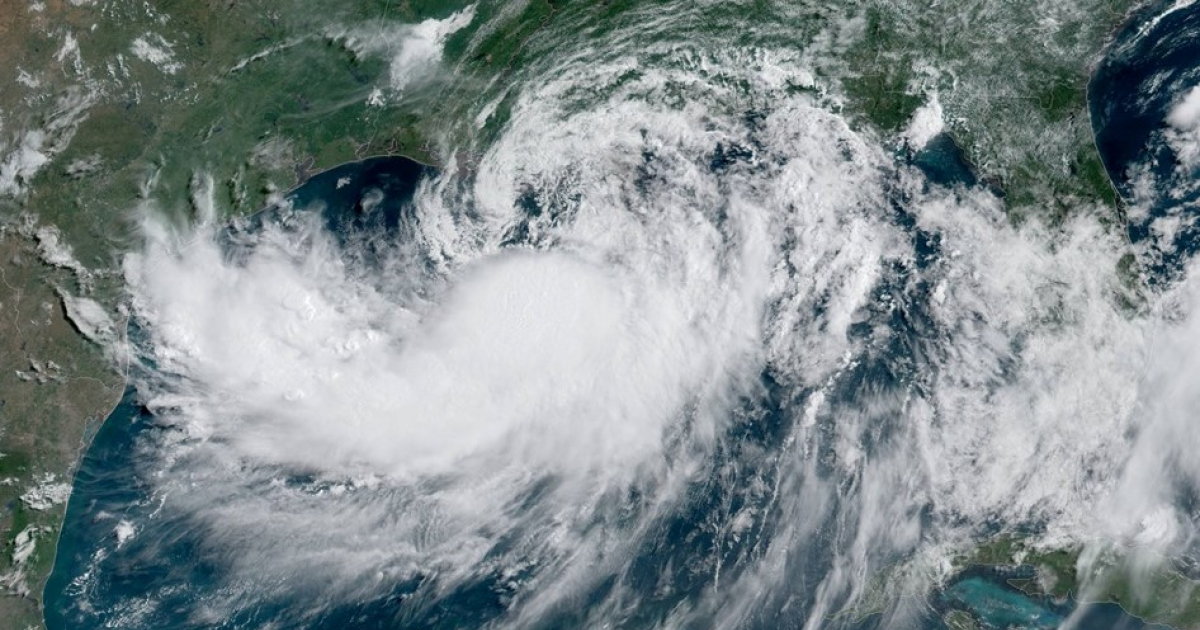 Tormenta tropical Barry © Twitter / NOAA NWS National Hurricane Center
