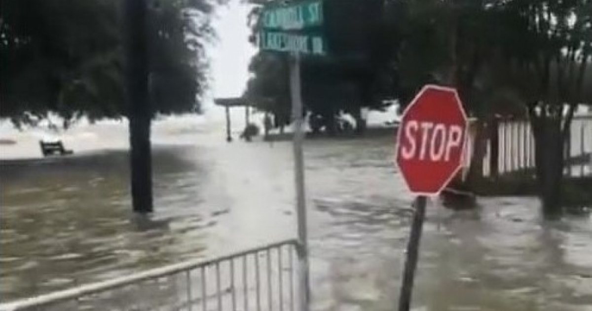 Inundaciones en Nueva Orleans © Captura de video en Twitter