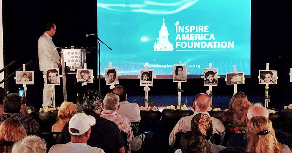 Presentación de "Inspire América" durante el homenaje a las víctimas del Remolcador © CiberCuba 