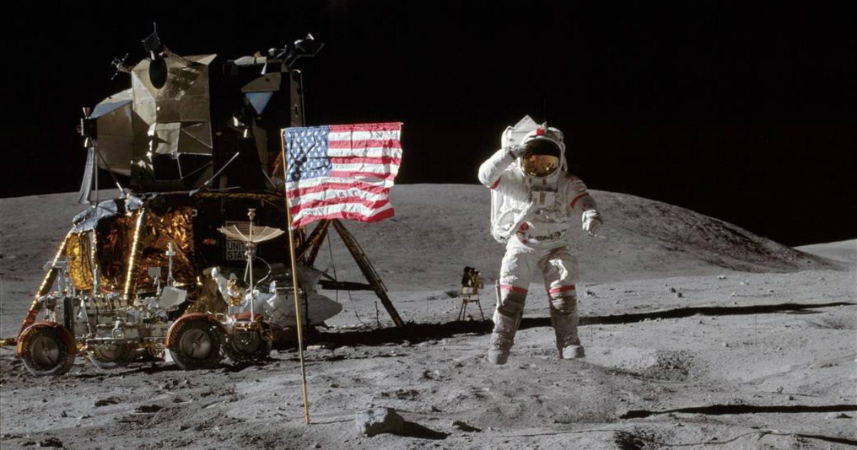 El 16 de julio de 1969 se hizo realidad el sueño de visitar la Luna © NASA