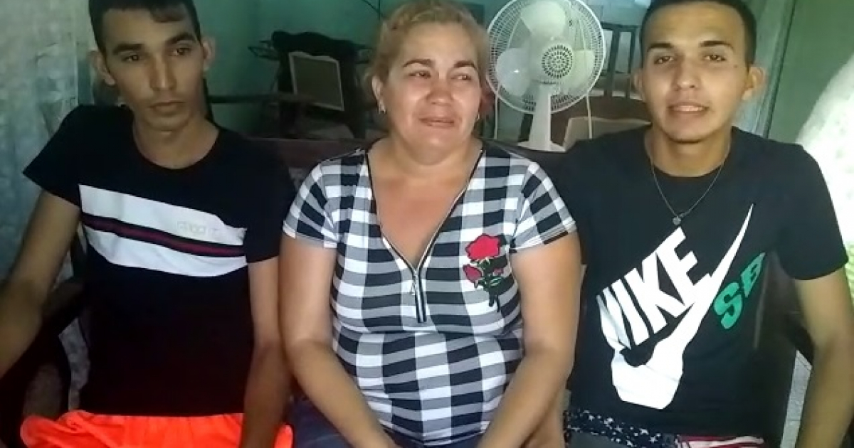 La esposa e hijos de Osmani Valdemira Pavón, asesinado en Ciudad Juárez © Cubanet