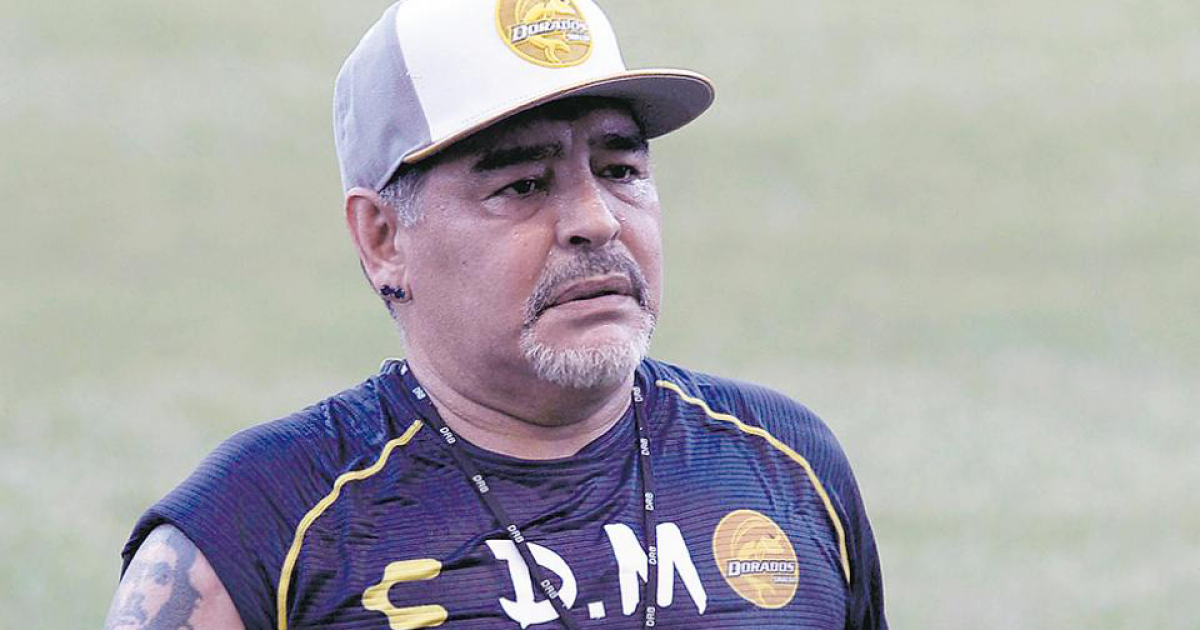 Diego Armando Maradona © Twitter del deportista