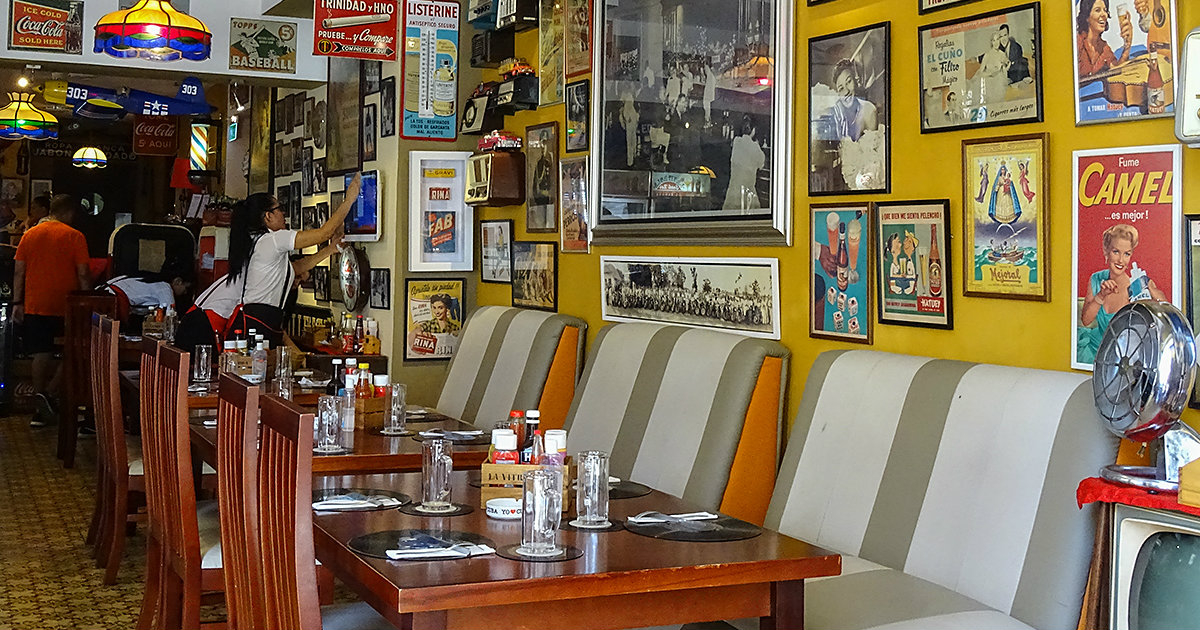 Imagen de referencia del Restaurante La Vitrola © CiberCuba