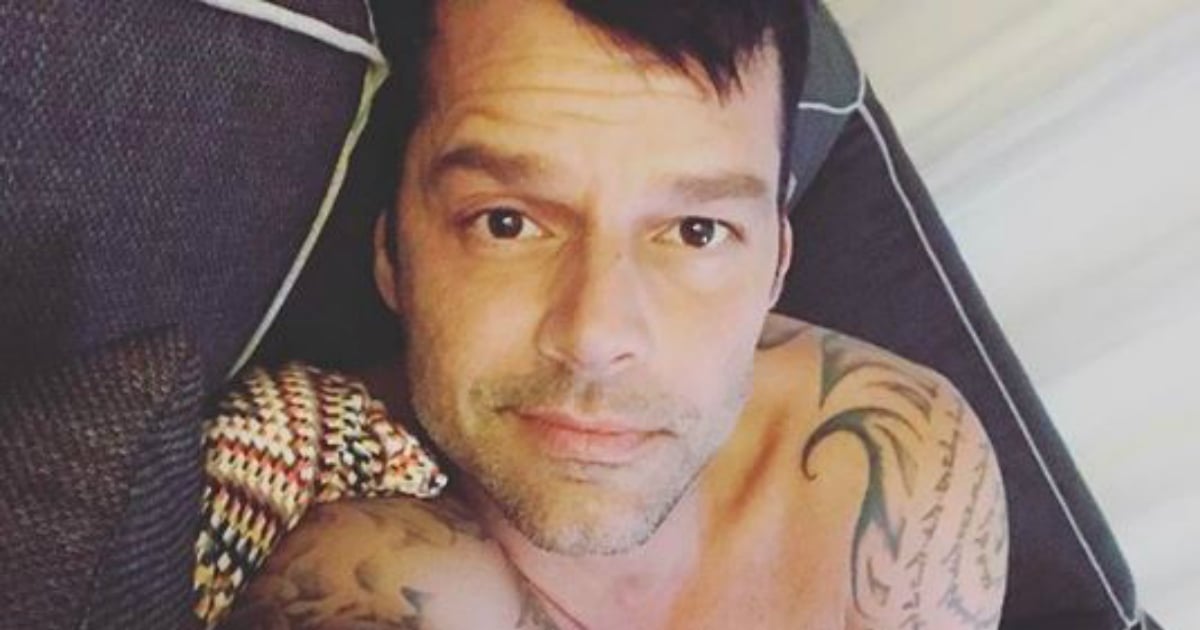 Ricky Martin luce abdomen de infarto en bañador rojo © Instagram / Ricky Martin