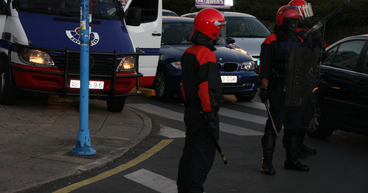 La Ertzaintza, policía autonómica del País Vasco © Flickr / Uribe Kosta