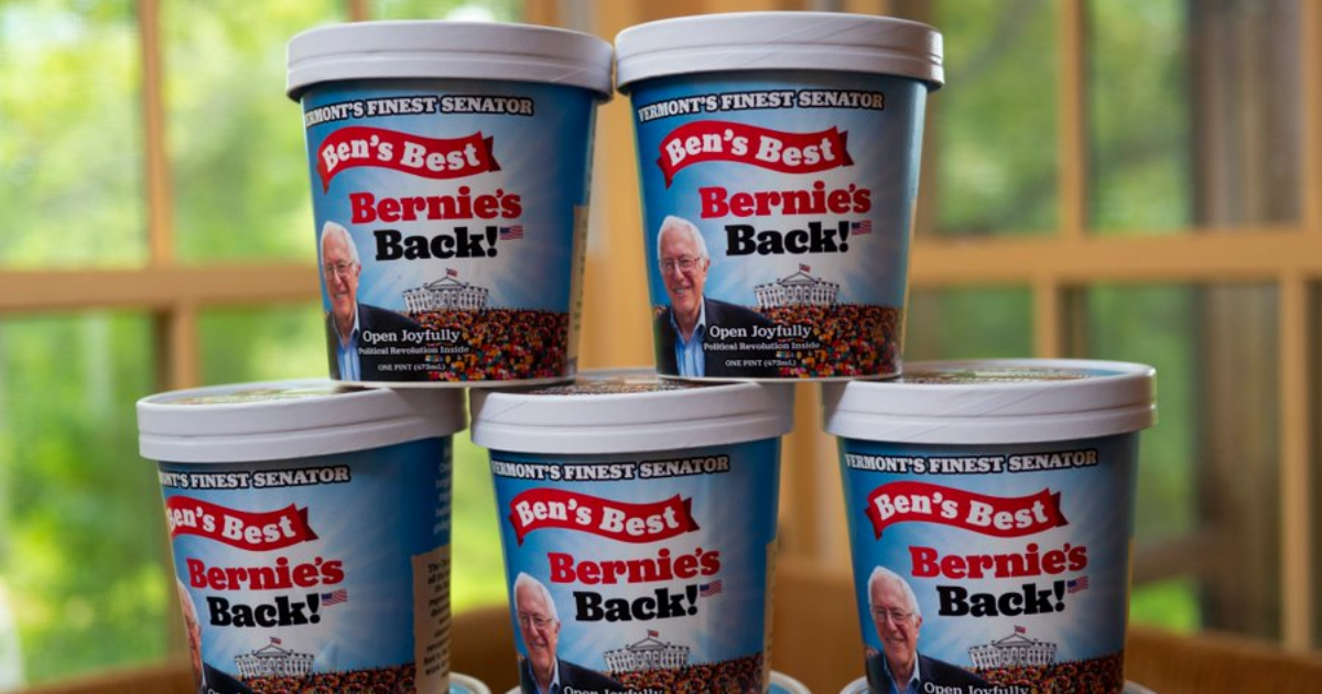 “Bernie's Back” © Twitter / Kenneth P. Vogel