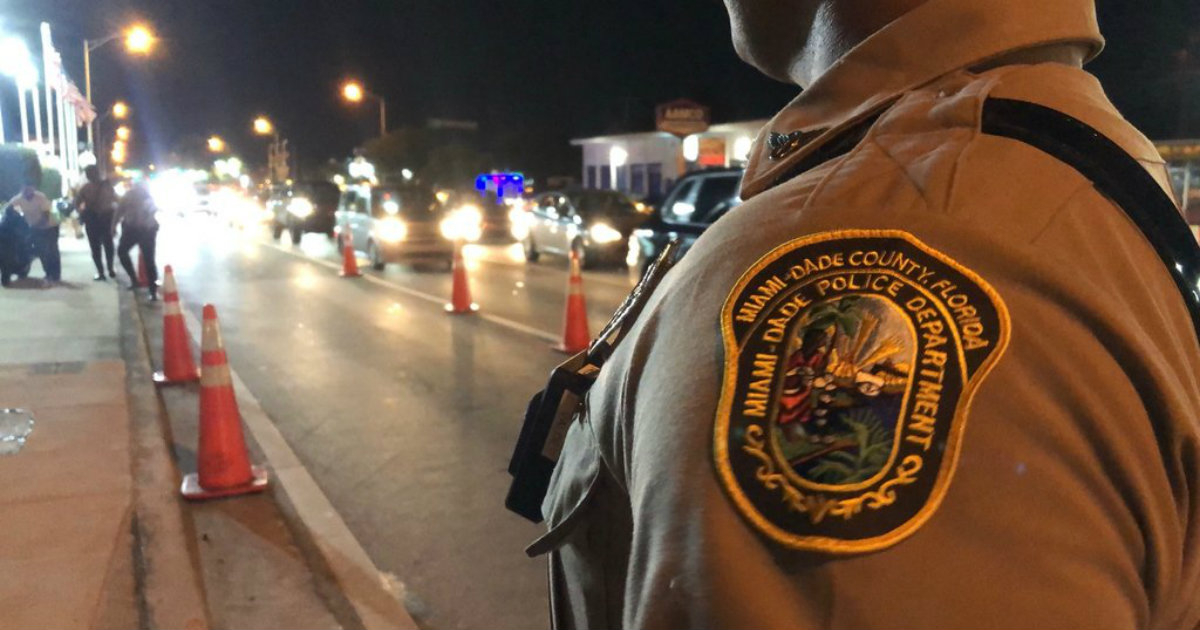 La policía identifica, hasta el momento, la noticia como falsa © Twitter / Miami-Dade Police