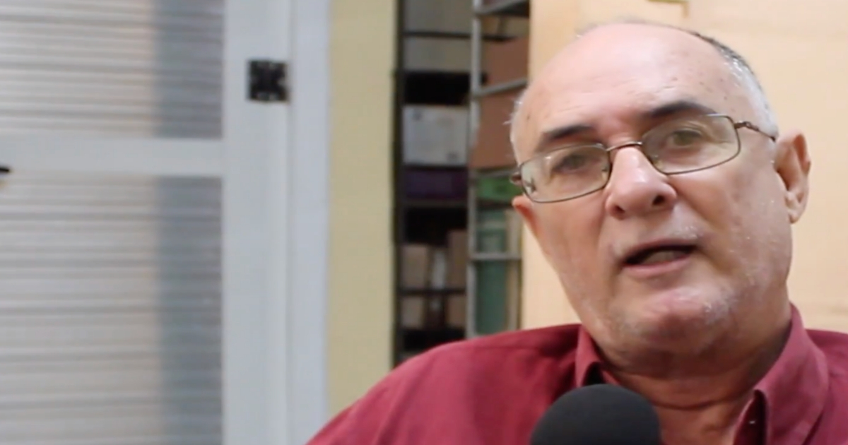 Roberto de Jesús Quiñones Haces, en una entrevista © Captura de pantalla de YouTube / Cubanet