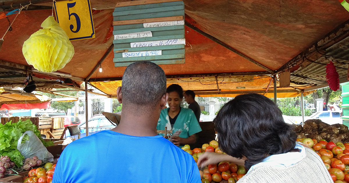 Mercado agropecuario en La Habana © CiberCuba