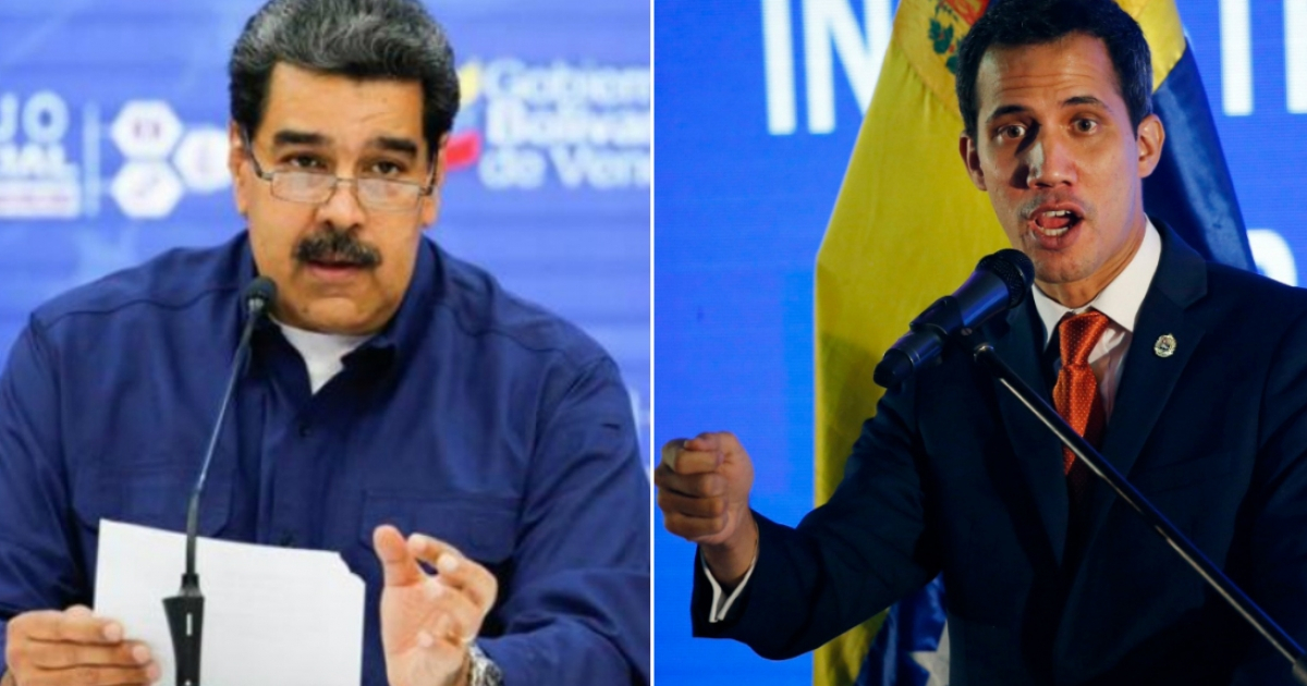Maduro y Guaidó © Twitter de ambos 