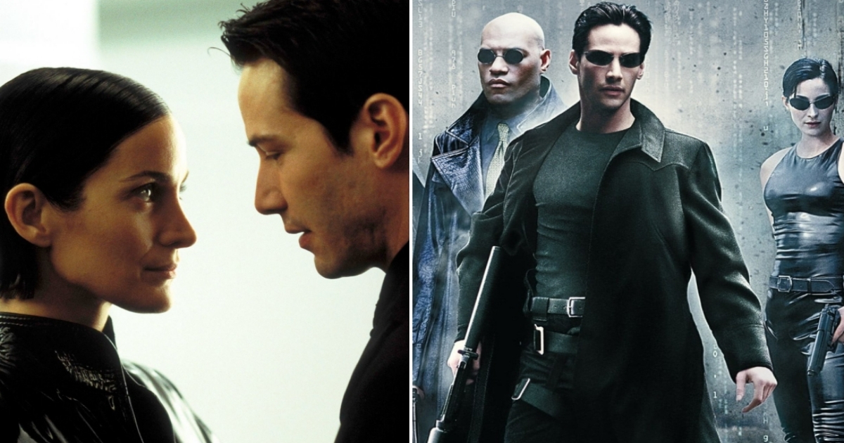 Carrie-Anne Moss y Keanu Reeves, en imágenes promocionales © Collage con Facebook / The Matrix