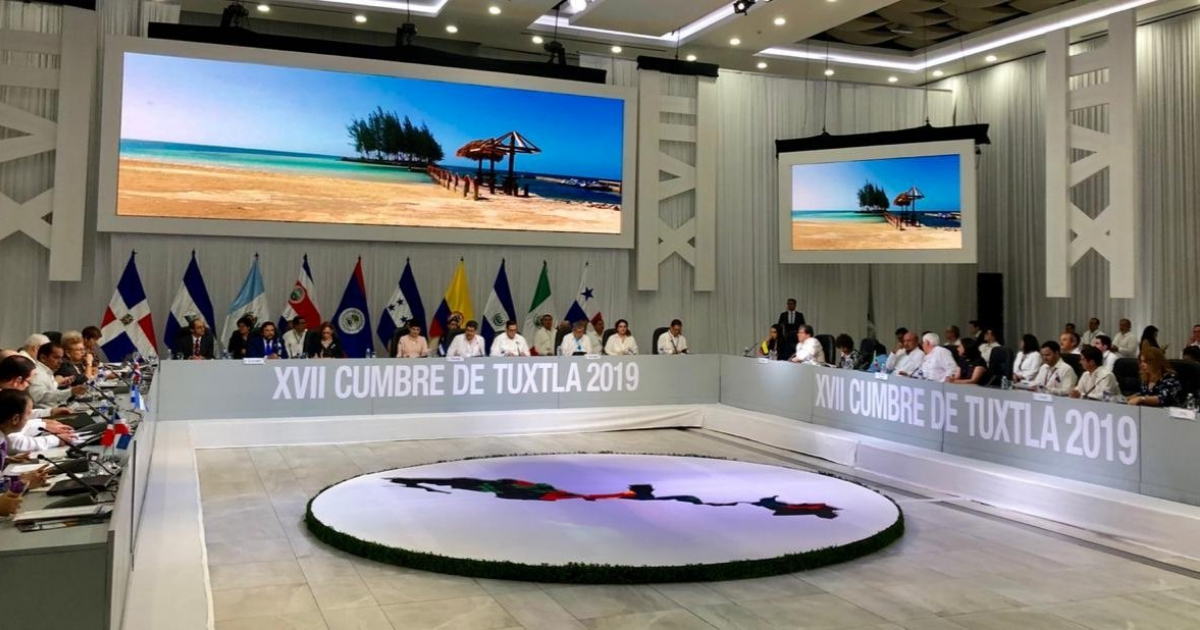 Cumbre de Tuxtla 2019 © Twitter / SRE México