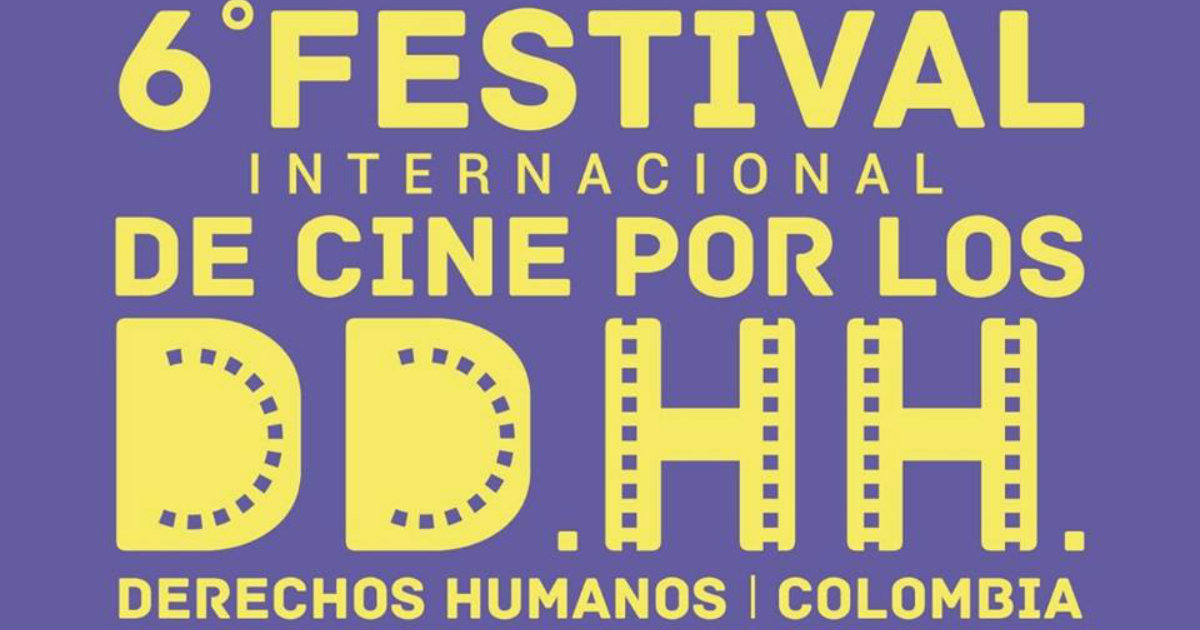Cartel del festival © Facebook / Festival Internacional de Cine por los DD.HH.