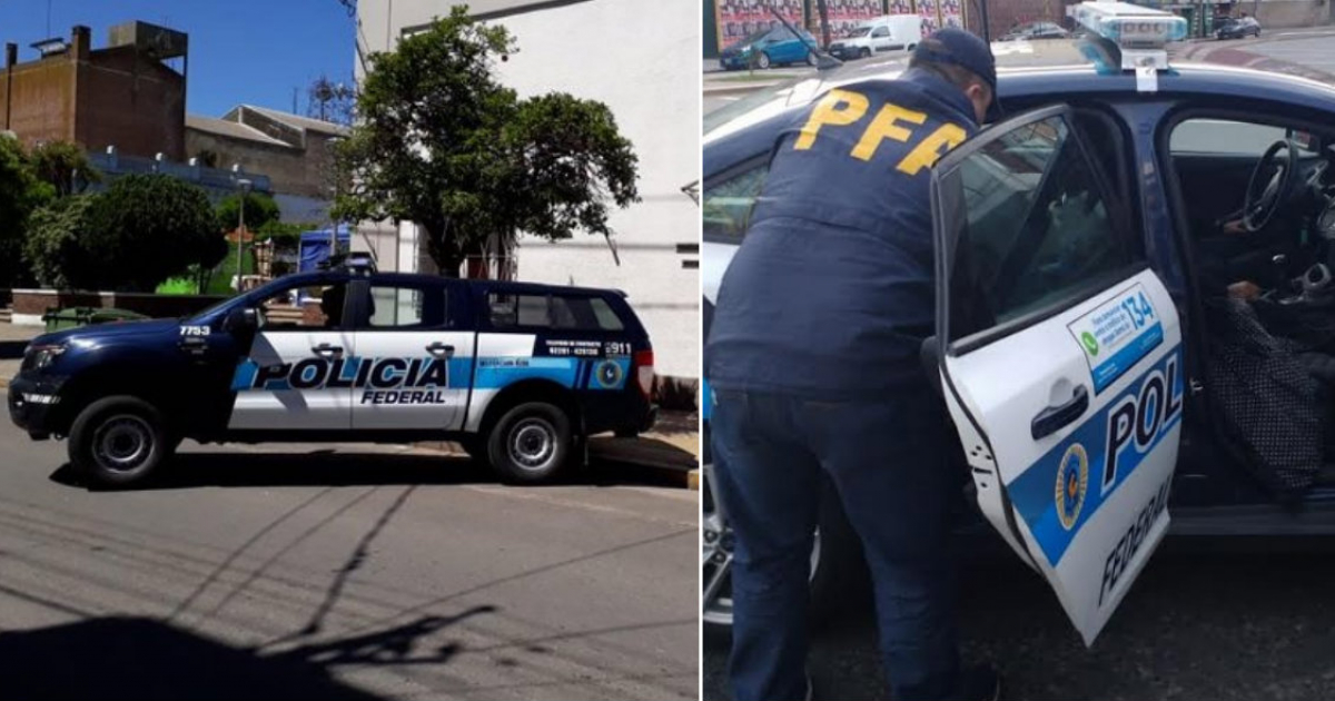 Autos de la policía Federal de Argentina (referencia) © Collage Facebook/Policía Federal de Argentina