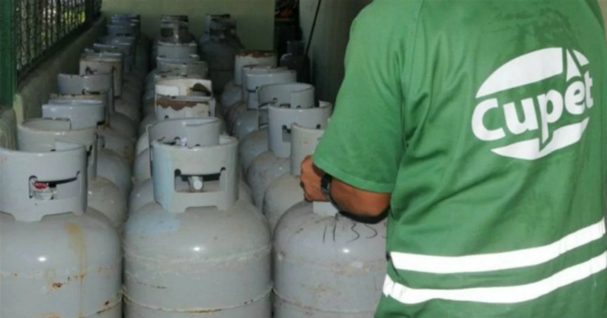 Cilindros de gas licuado en Cuba © Granma