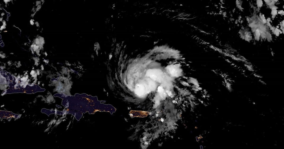 Posición del huracán Dorian en su rumbo a Estados Unidos © NHC