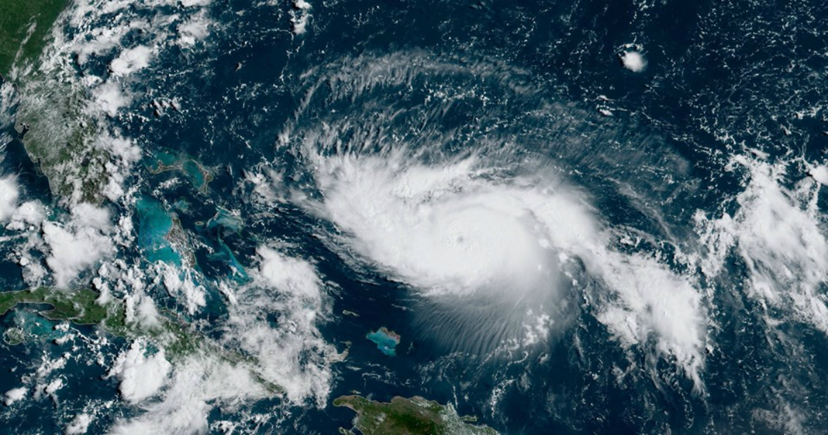 Huracán Dorian © Facebook / NOAA NWS National Hurricane Center