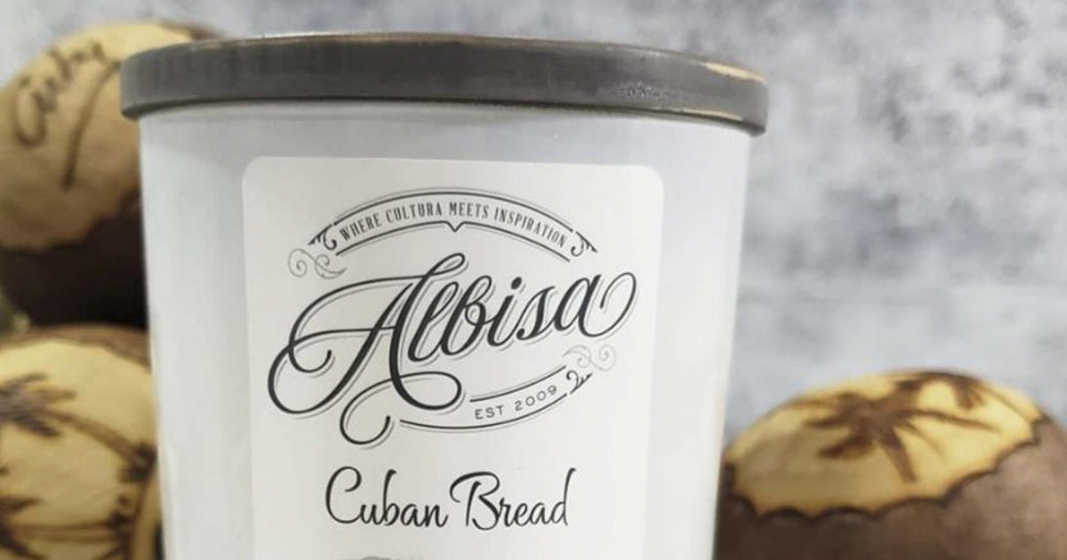Vela "Cuban Bread" © Facebook/Albisa Candles