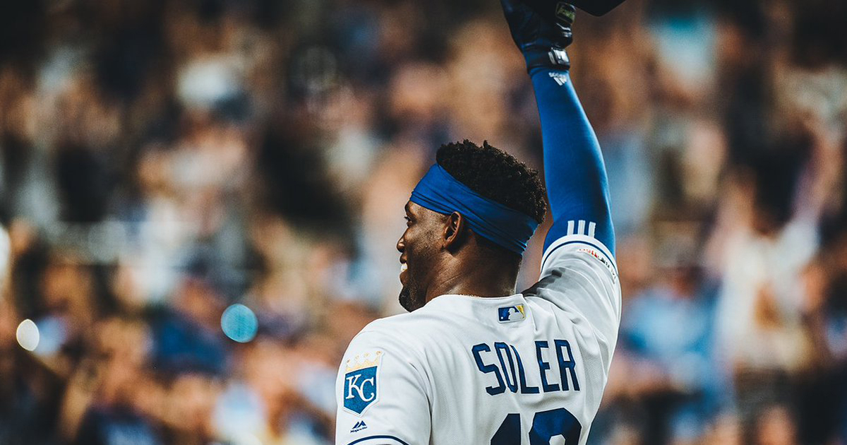 Jorge Soler © Twitter/ Kansas City Royals
