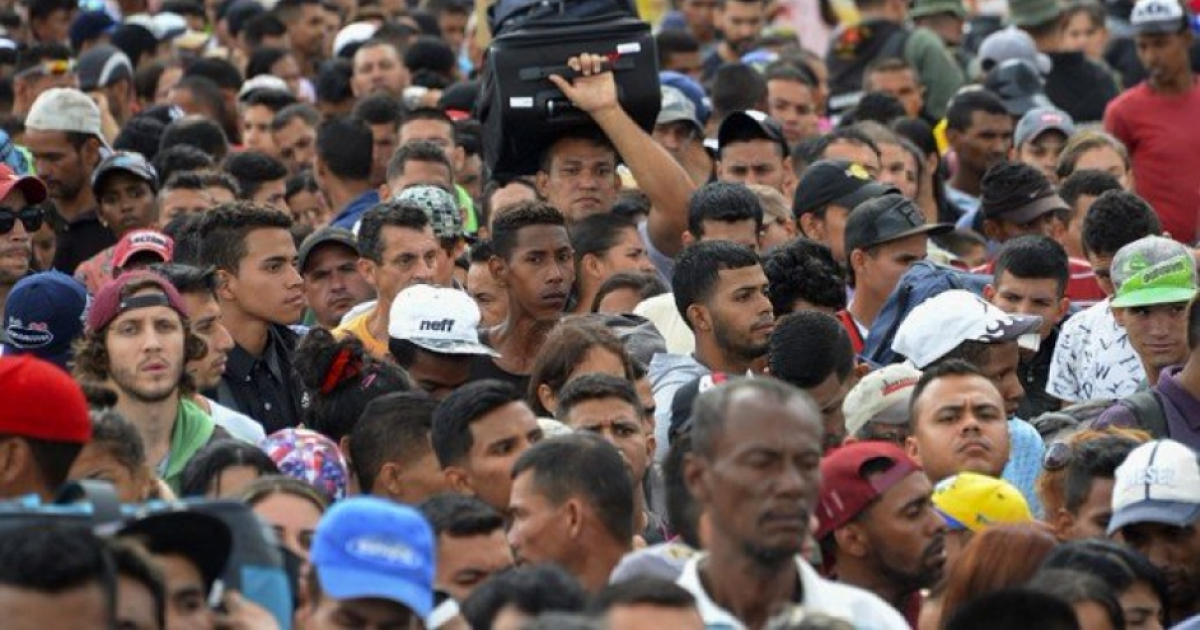 Inmigrantes venezolanos (imagen referencial) © Twitter/ USAID