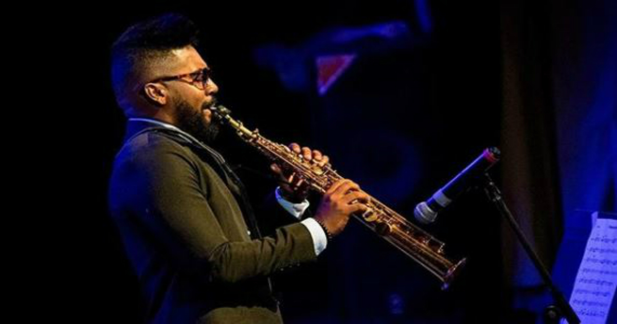 Saxofonista cubano Michel Herrera © Instagram / Michel Herrera 