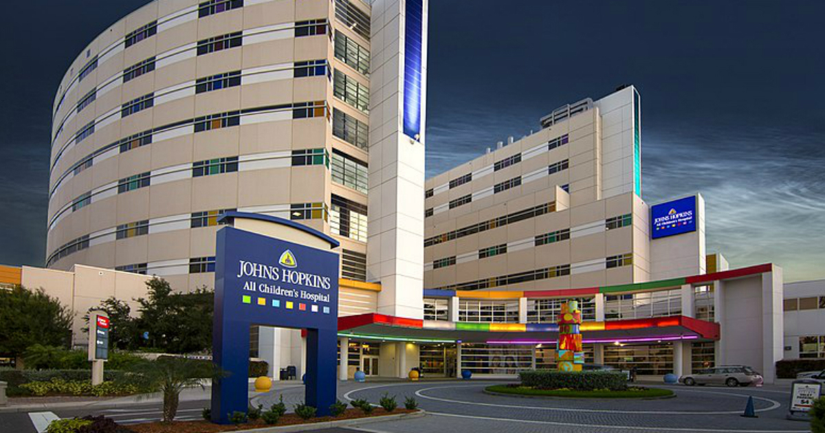 Hospital infantil de la Florida, Johns Hopkins © Wikimedia Commons