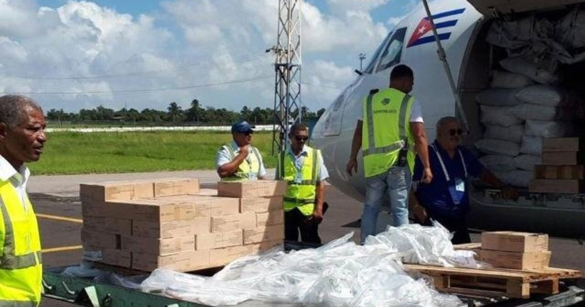 Cuba envía cargamento a Bahamas tras paso del huracán Dorian © Twitter / Bruno Rodríguez