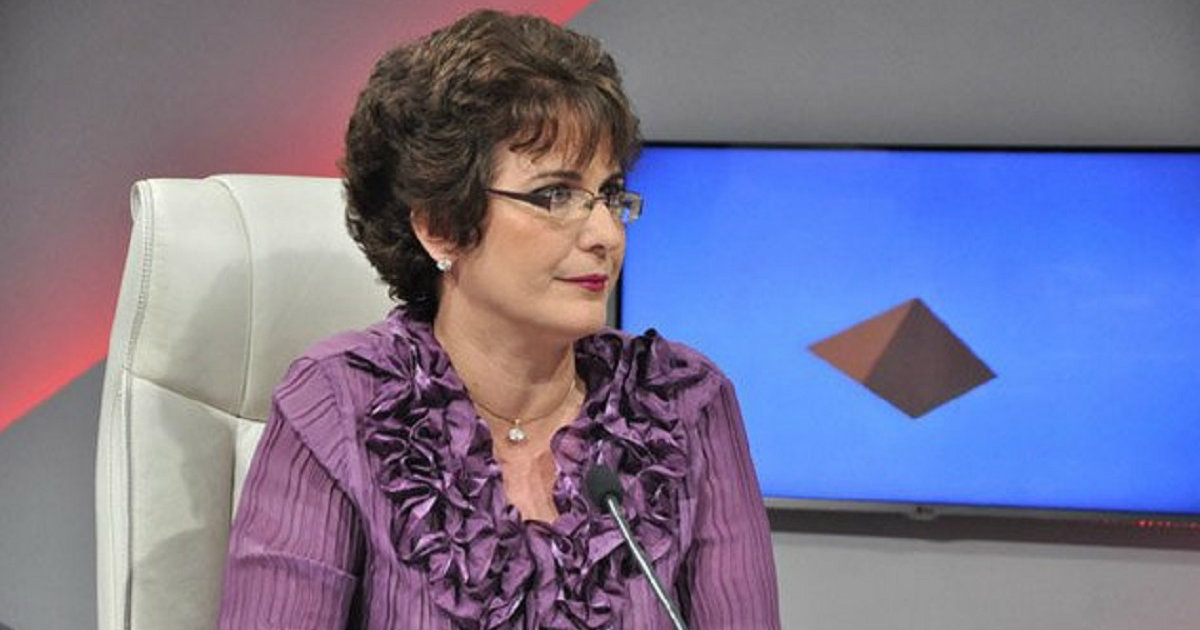 Marta Oramas Rivero, Viceministra Primera del Ministerio del Transporte © ACN