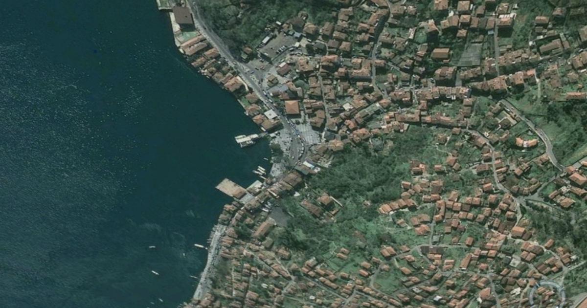 Vista aérea con Google Earth (imagen de referencia) © Flickr / Clive D