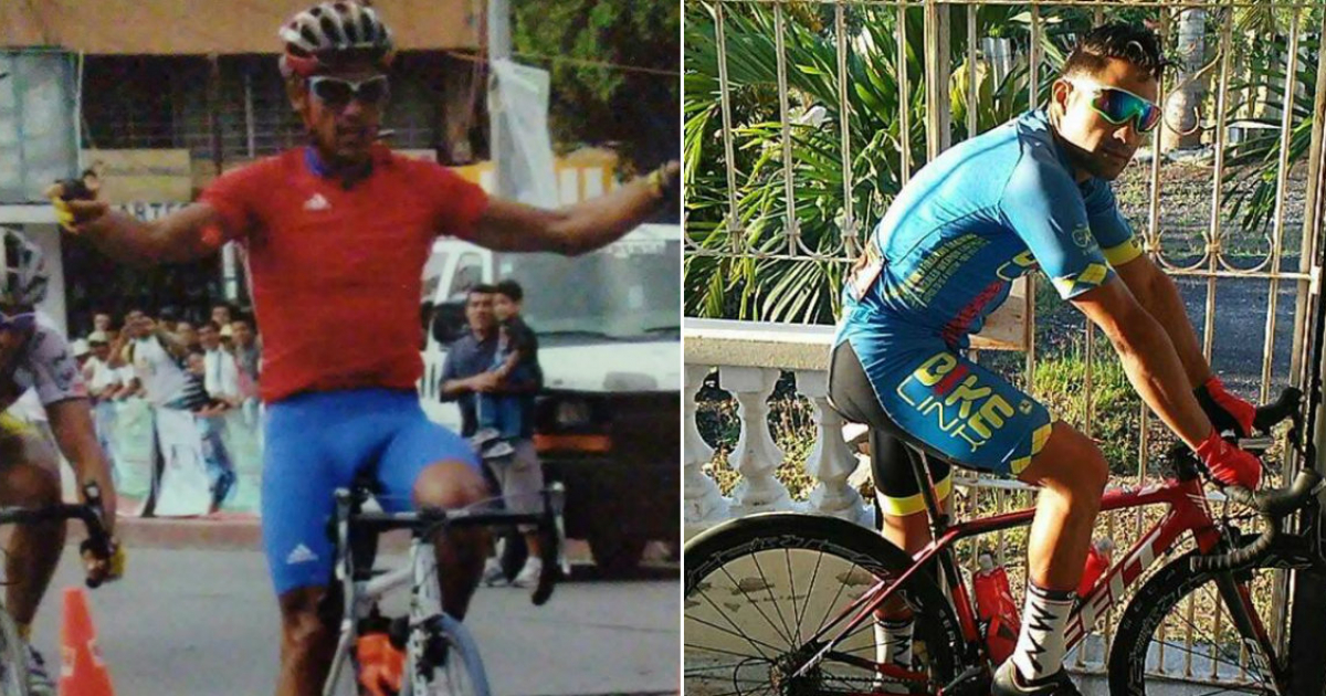 Ciclista cubano Arnold Alcolea © Facebook / Arnold Alcolea