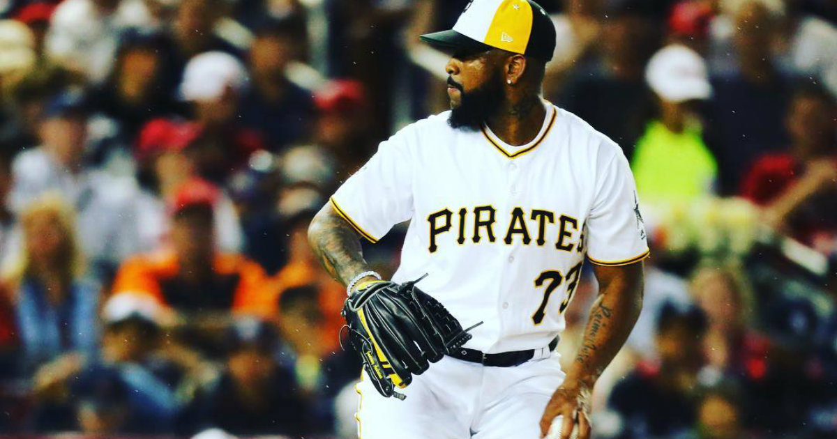 Felipe Vázquez de los Piratas de Pittsburgh © Instagram / Felipe Vázquez