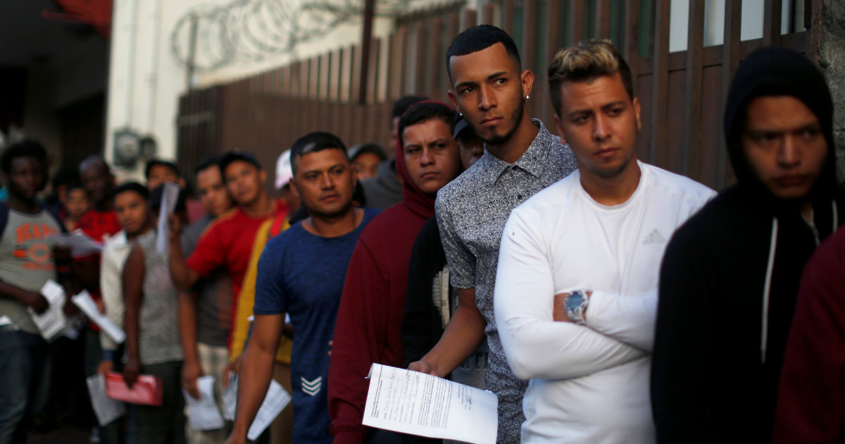 Migrantes cubanos en una imagen de archivo © Reuters / Jose Cabezas