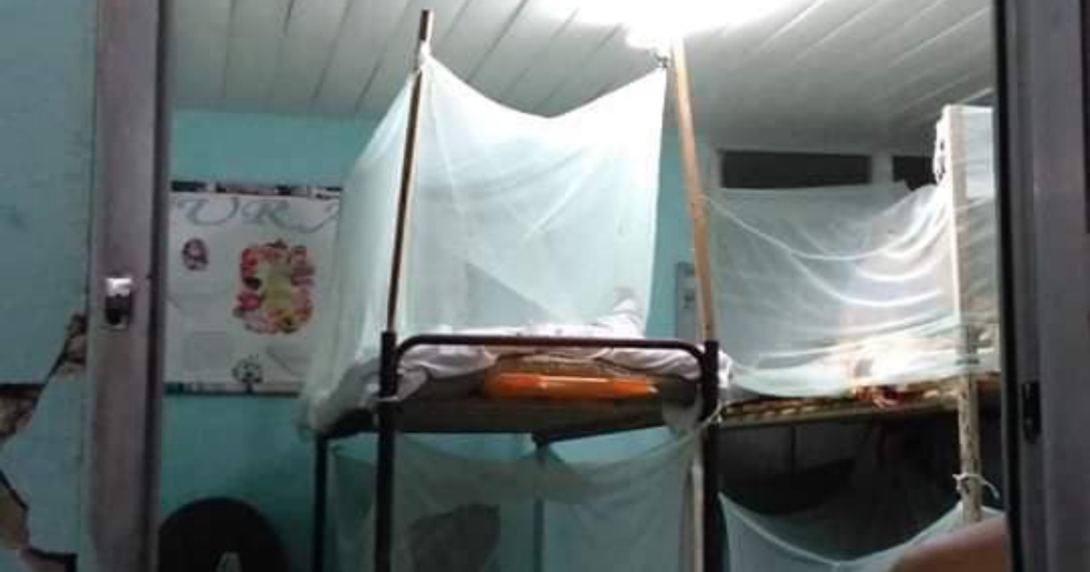 Un albergue de enfermos de dengue en Placetas, Villa, imagen de referencia © Facebook / ‎Loasie-cristina Alvarez‎ 