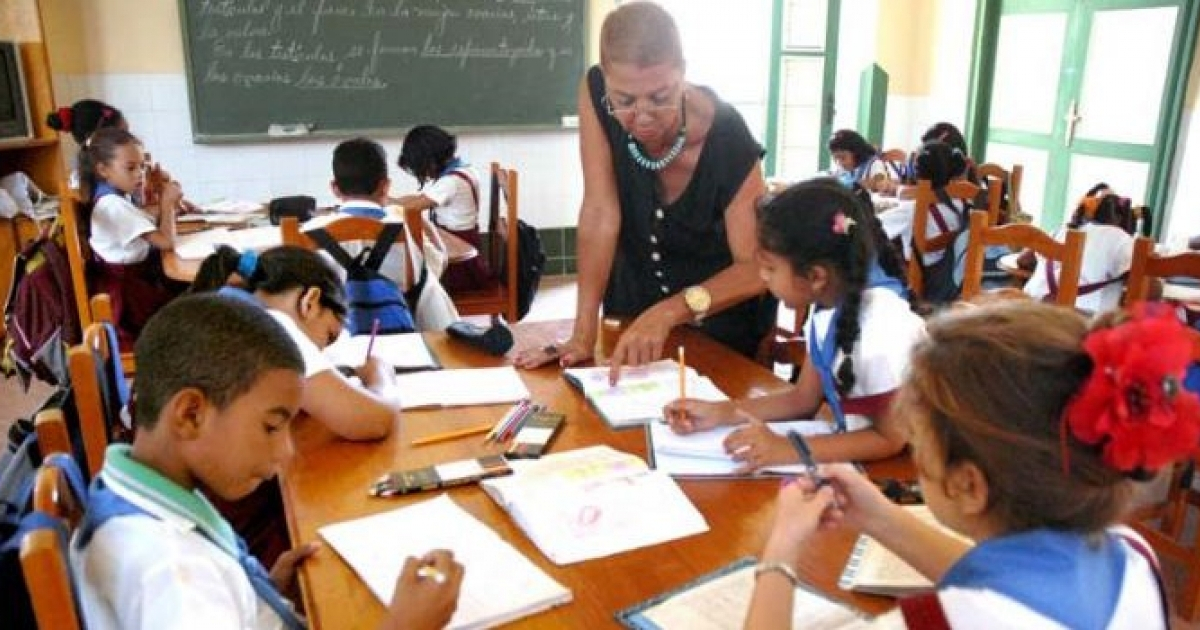 Escuela cubana © Agencia Cubana de Noticias 