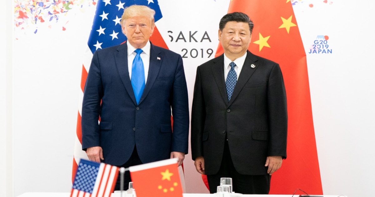 Donald Trump y el mandatario chino Xi Jinping, durante una reunión en junio (imagen de archivo) © Flickr / The White House / Shealah Craighead
