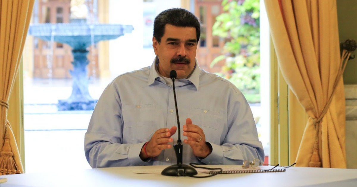 Nicolás Maduro, en una comparecencia © Twitter / Nicolás Maduro