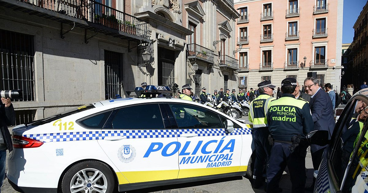 Policía de Madrid © Wikimedia Commons