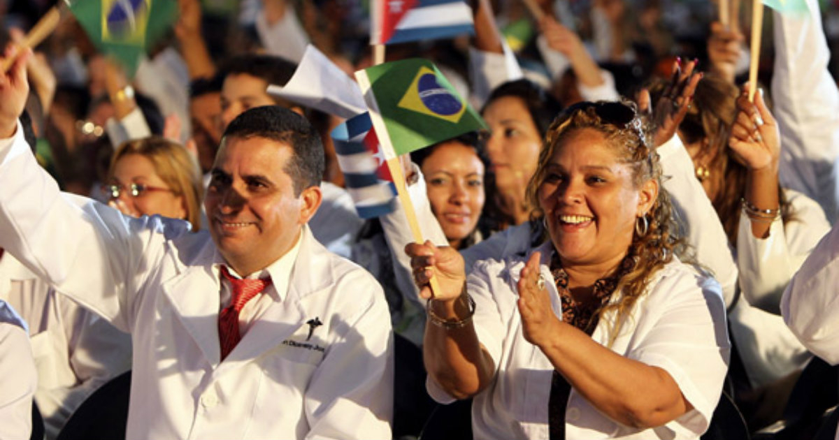 Médicos cubanos en Brasil en una imagen de archivo © Cubadebate / Ladyrene Pérez