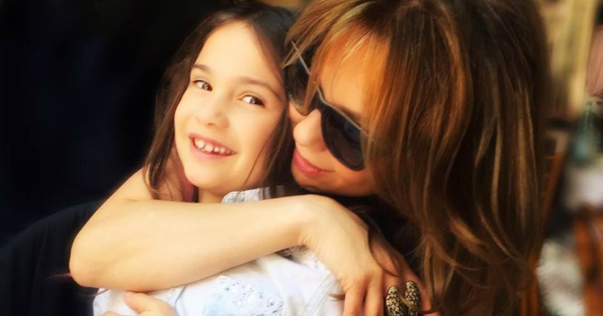 Thalia con su hija Sabrina © Instagram / Thalia