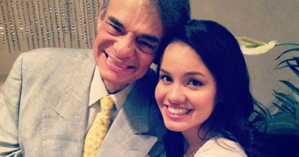 José José con su hija menor Sarita Sosa © Instagram / José José