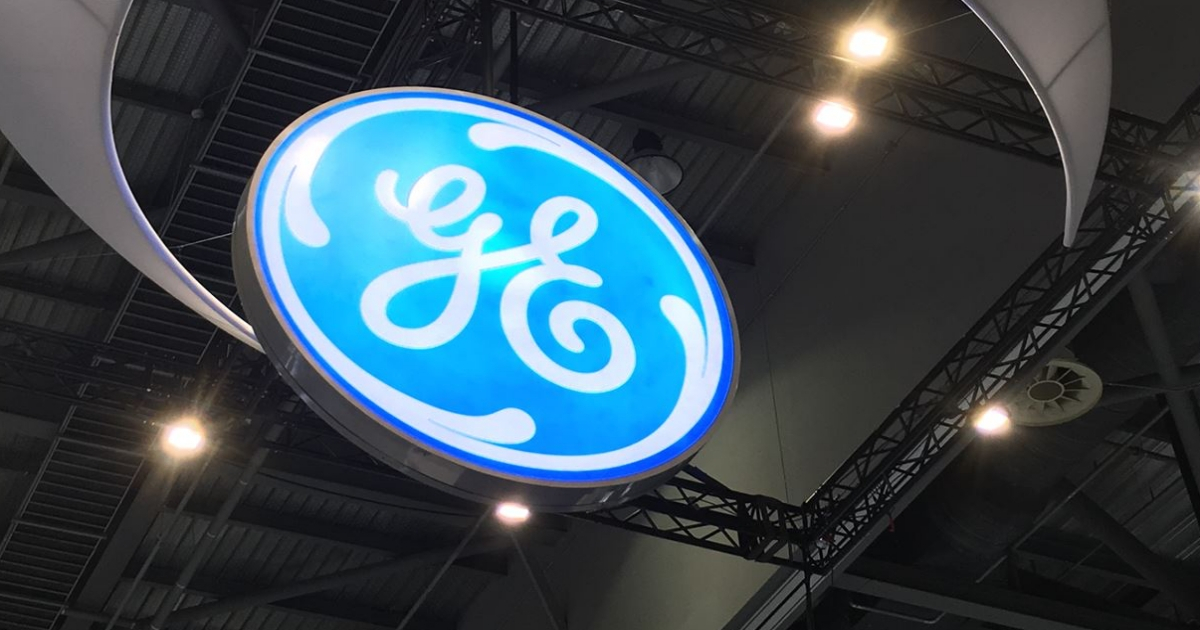 Logo de General Electric, imagen de referencia © Facebook / GE Power